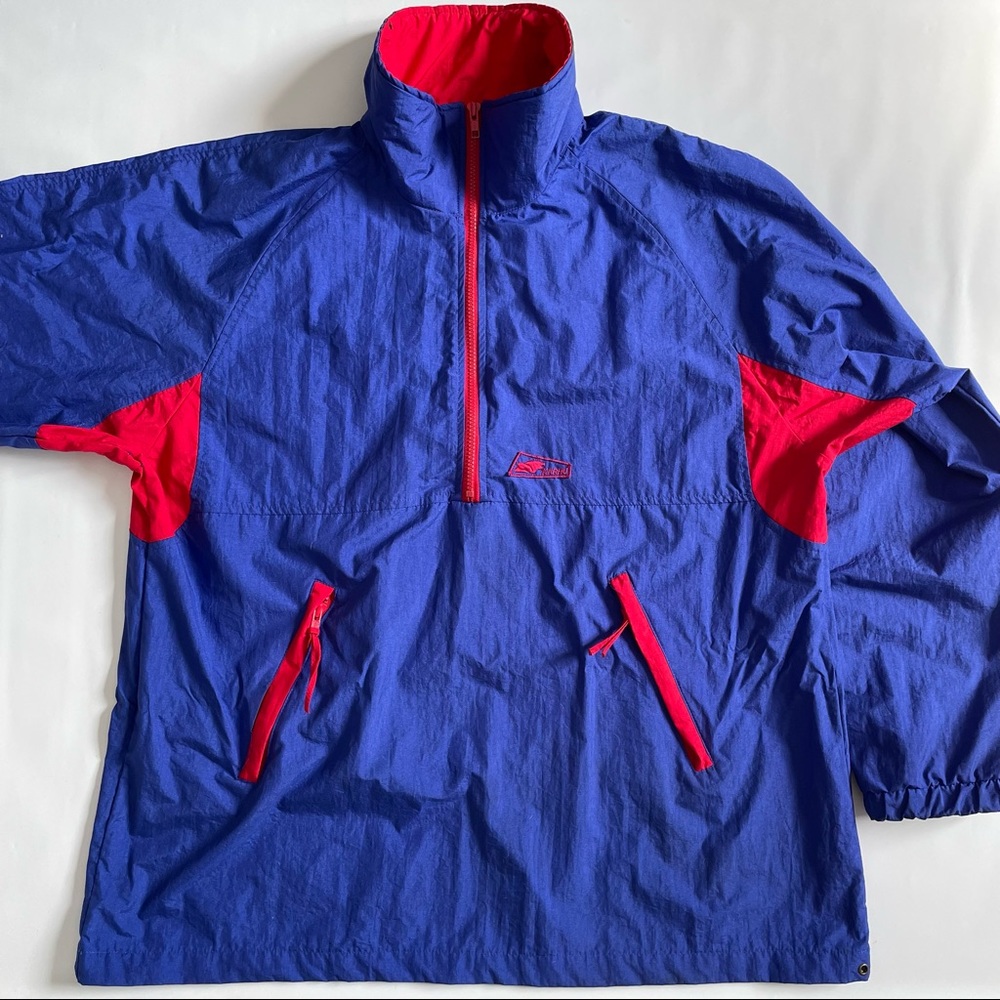 Vintage pullover windbreaker jacket - Picture 1 of 9